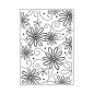 Preview: GRATIS! Darice Prägeschablone Large Petal Embossing Folder 10.7x14.6cm