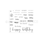 Preview: Alexandra Renke Clearstempel Happy Birthday 10x10cm