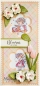 Preview: Marianne Design Stanzschablonen Blumen Slimeline Flowers 9.5x20.5cm