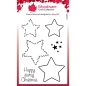 Preview: Woodware Craft Colletion Clearstempel Sterne Paintable Shapes Stars 10.0x14.5cm