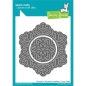 Preview: Lawn Fawn Stanzschablone Schneeflocke Outside In Stitched Snowflake 10.0cm