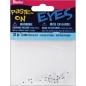 Preview: Darice - Wackelaugen Paste-On Moving Eyes Black/White 3mm - 32 Stück