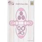 Preview: Nellie's Choice Stanzformen Eggshaped Box Wrapping Dies Multi Frames