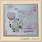 Preview: Nellie's Choice Clearstempel Elefant mit Herzballon 6.2x8.0cm