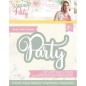 Preview: Crafter's Companion Stanzschablone Party 8.4x6.4cm
