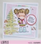 Preview: C.C. Designs Clingstempel Swiss Pixie Little Snowman