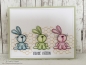 Preview: PP-Stamps Stempelgummi unmontiert Hase gross 3.7x5.3cm