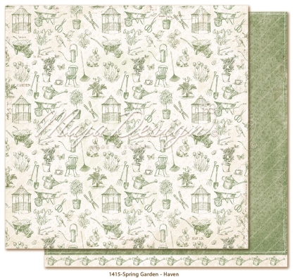 Maja Design Papier Spring Garden Haven 12x12" PRE-ORDER Lieferbar ab 28.03.2025