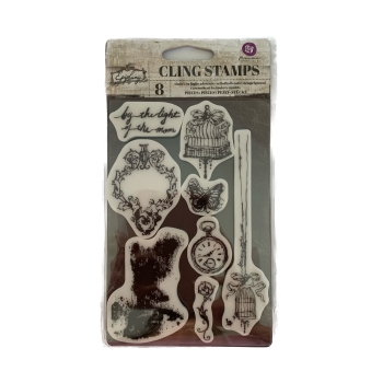 GRATIS! Prima Marketing Clingstempel Set Epiphany Cling Stamps 10.0x14.5cm