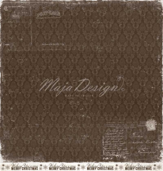 Maja Design Papier A Gift for You Wrapped in old newspaper 12x12"