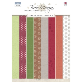 Bree Merryn Papierpack Christmas Friends Vol. II Essentials Collection A4 200gsm