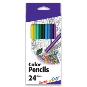 GRATIS! Pentel Color Pencils 24 Stück