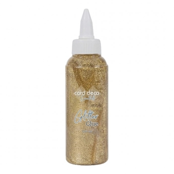 Card Deco Glitter Glue Gold 120ml