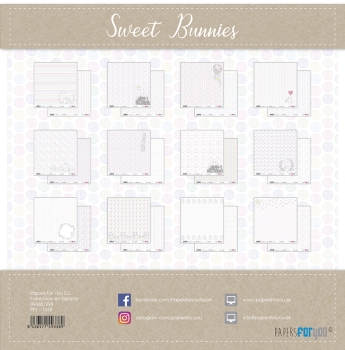 Papers for You Papierkit Sweet Bunnies 30.5x32.0cm