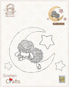 Nellie's Choice Clearstempel Lammy in Dreamland 9x7cm