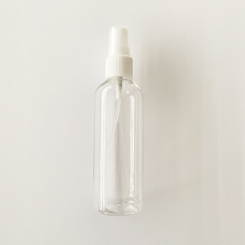 Leere Sprühflasche aus Kunststoff transparent 100ml 1 Stück