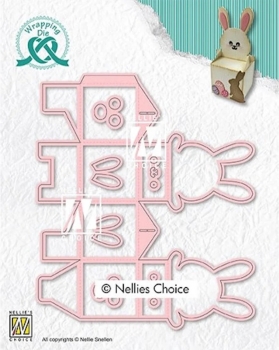 Nellie's Choice Stanzform Kleine Osterbox Easter Box Wrapping Die