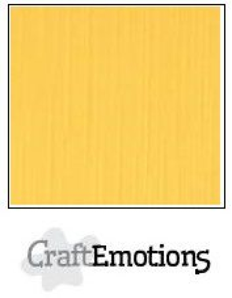 GRATIS! CraftEmotions Cardstock Texture gelb 12x12" (5 Bogen)