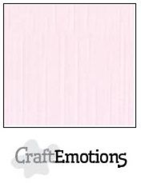 GRATIS! CraftEmotions A4 Cardstock Texture babyrosa (5 Bogen)