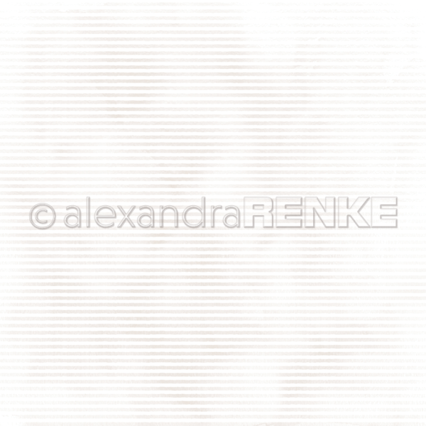 Alexandra Renke Designpapier Mimi Gold Streifen 12x12"