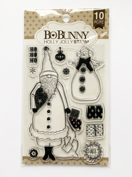 GRATIS! BoBunny Clearstempel Holly Jolly 4x6" Clear Stamps