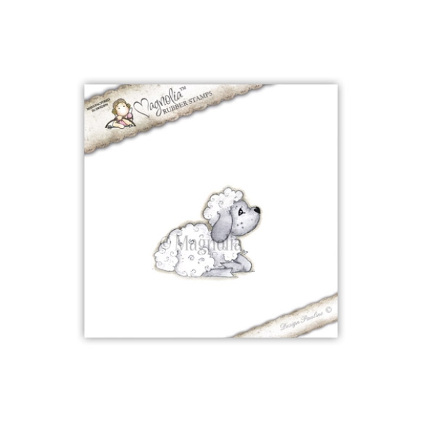 Magnolia Clingstempel Lamm Nativity Cling Stamp Holy Lamb 5x4cm