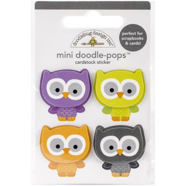 Doodlebug Design Mini doodle-pops lil' owls