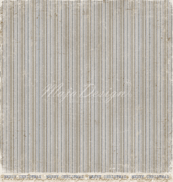 GRATIS! Maja Design Papier Vintage Frost Basics 16th of December 12x12"