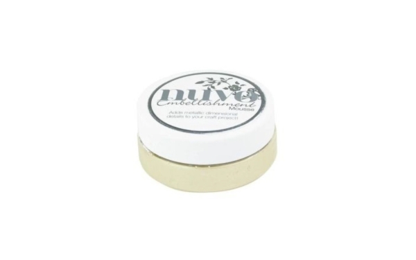 Nuvo Schabloniercreme Embellishment Mousse Mother of Pearl 62.5gr