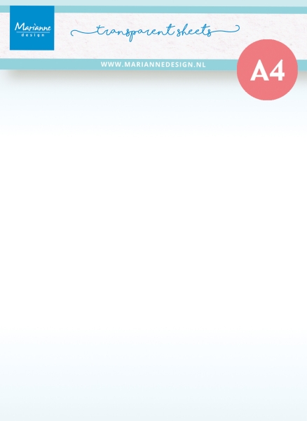 Marianne Design Transparentfolien A4 5 Bogen