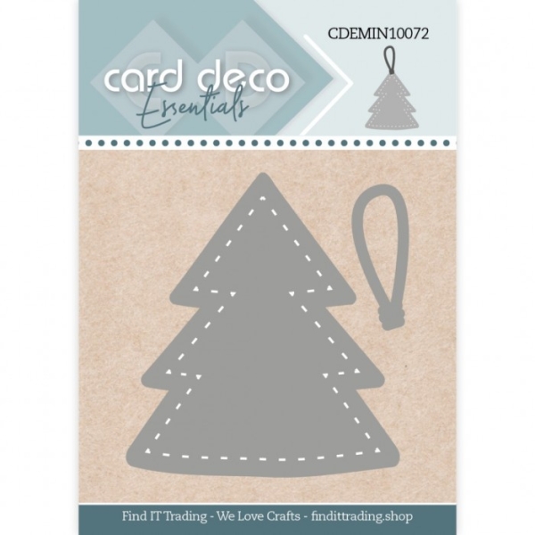 Card Deco Mini Stanzschablone Hängende Tanne Hanging Tree