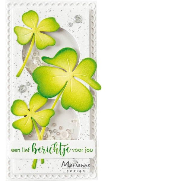 Marianne Design Stanzschablonen Glückskleeblatt Lucky Clovers