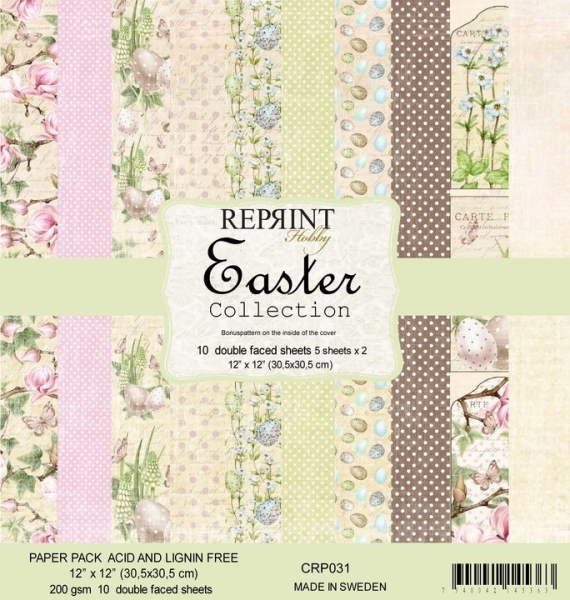 Reprint Papierkit Easter Collection 12x12" (30.5x30.5cm)