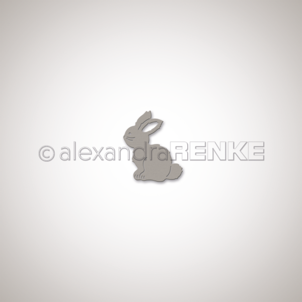 Alexandra Renke Stanzschablone Hasenkind 4.0x4.9cm