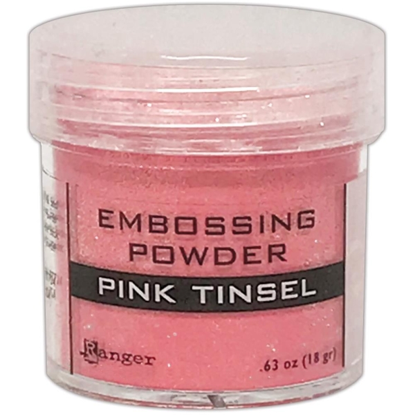 GRATIS! Ranger Embossingpulver Pink Tinsel Embossing Powder 18gr