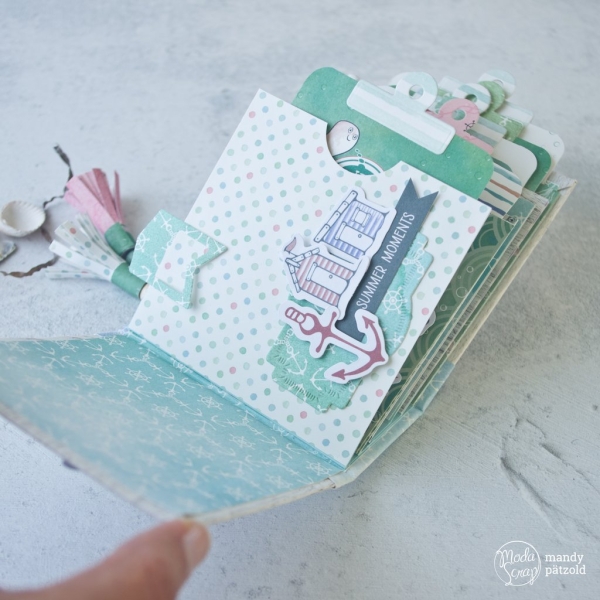 GRATIS! ModaScrap Papierkit Under the Sea 12x12"