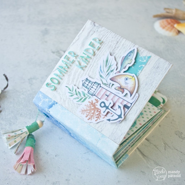 GRATIS! ModaScrap Papierkit Under the Sea 12x12"