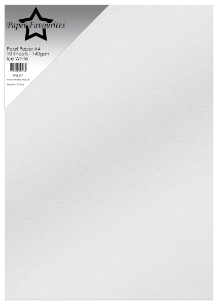 Paper Favourites Pearl Paper A4 140gsm 10 Blatt