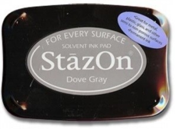 Tsukineko StazOn Stempelkissen Dove Gray Ink Pad