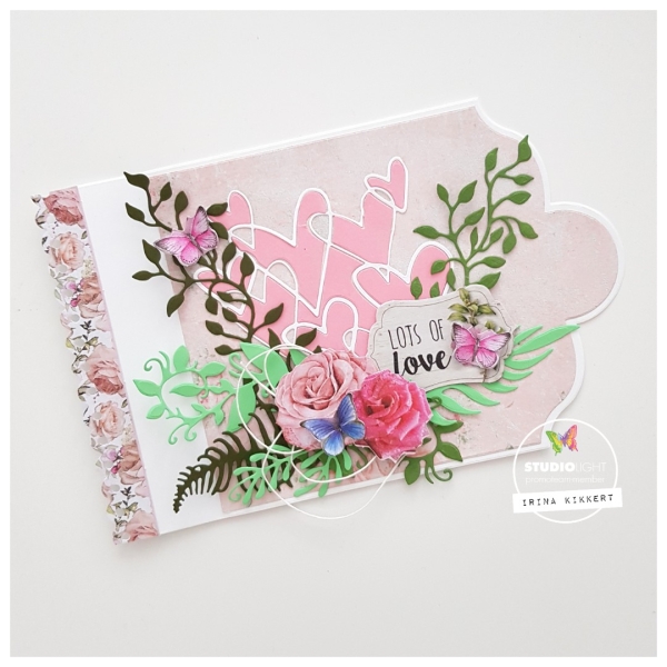 Papercrafts - Studio Light Stanzschablonenset Lovely Moments Nr. 214