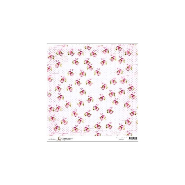 GRATIS! Magnolia Papier Animal of the Year Dot Roses 12x12"