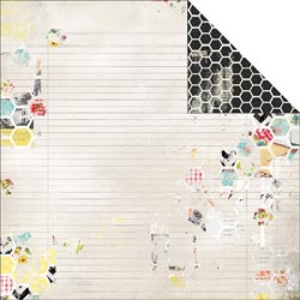GRATIS! Glitz Design Papier Cashmere Honeycomb 12x12