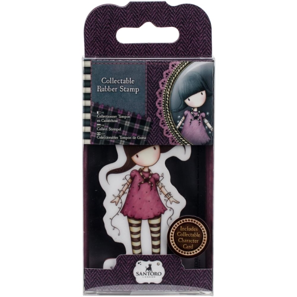 Docrafts - Santoro Gorjuss Clingstempel Mini Rubber Stamp Fairy Lights