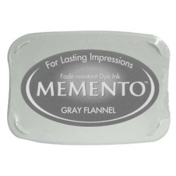 Tsukineko Memento Stempelkissen Gray Flannel Ink Pad