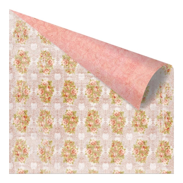 GRATIS! Prima Marketing Papier Debutante Regency Roses 12x12"