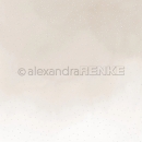 Alexandra Renke Designpapier Schnee auf Aquarell graubeige dunkel 12x12"