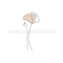 Alexandra Renke Stanzform Artistblumen Set-6 4.7x10.8cm