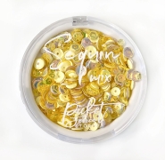 Picket Fence Studios Paillettenmix Yellow Sequins